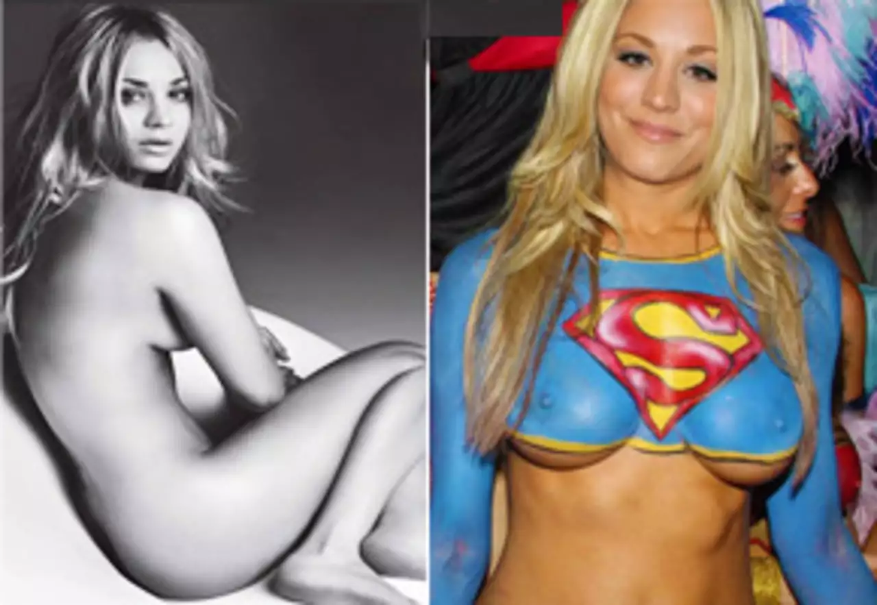 Kaley Cuoco got breast implants at 18!