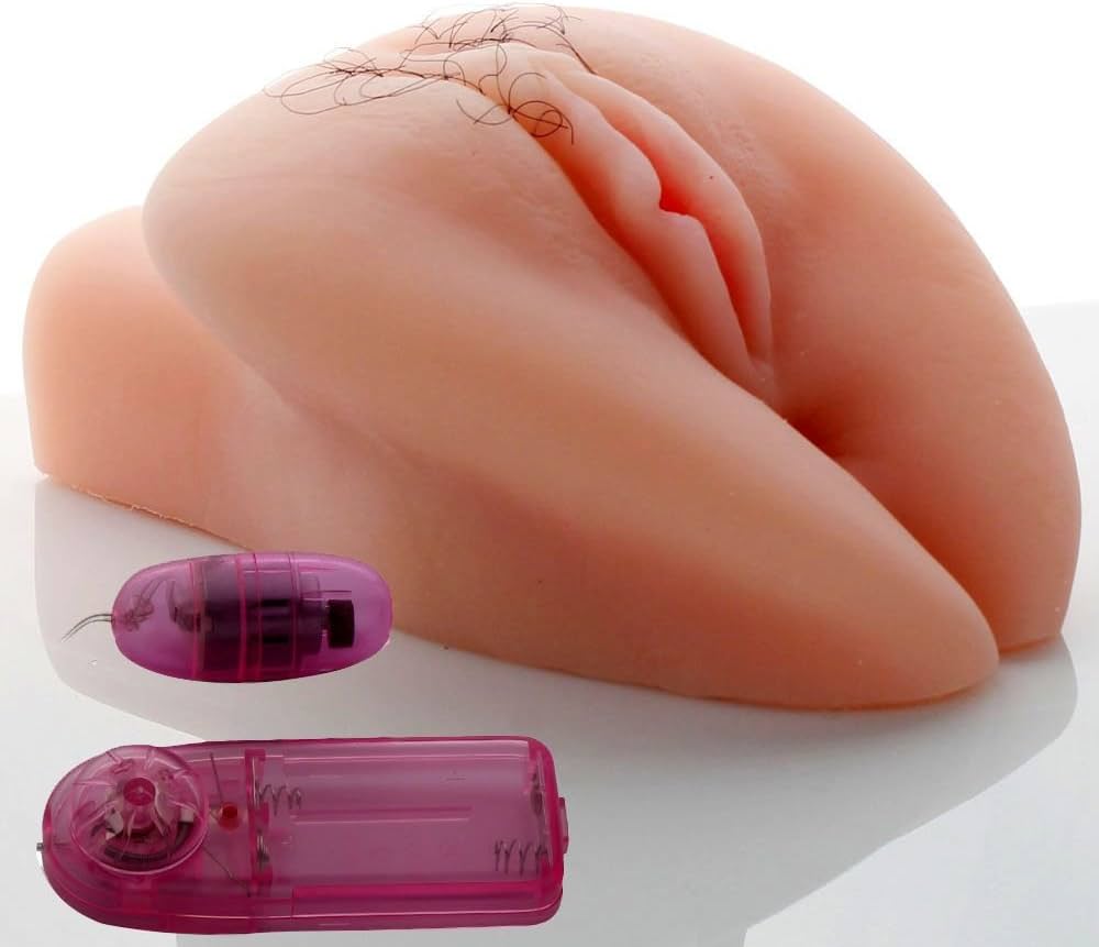 Male Masturbator Realistic Hairy Vagina with Egg Vibrator : Amazon.se: Health Household Products