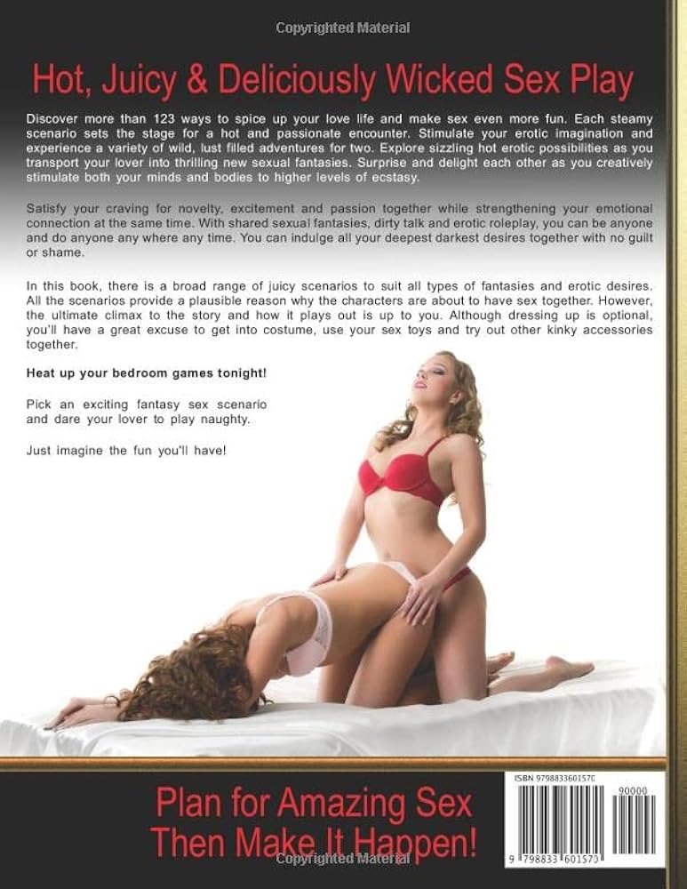 123 Fantasy Sex Scenarios Naughty Role Play Planner For Kinky Lesbian Couples : Kortekaas Barbara: Amazon.nl: Boeken