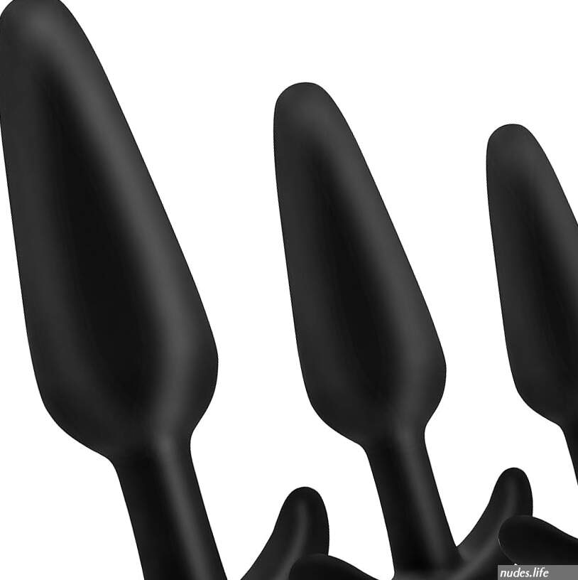DUKESTON Butt Plug Set 3 Anal Plugs Butt Plug Silicone Small Anal Plug Large Black : Amazon.nl: Health Personal Care