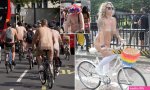 world naked bike ride in london