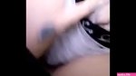 s. busty babe masturbating in public
