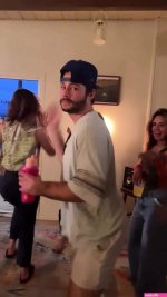 Dylan Obrien twerking in party