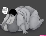X GloomyCave.10 COMM slots are OPEN !who needs boobs when there is a huge fat belly? SSBBWbelly ssbbw fatart bbwfarts fatass chainsawmanfanart