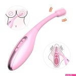 Vibrating Dildo Massager G-Spot Clit Nipples Orgasm Vibrator Sex Toys for Women