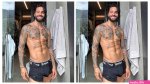 PRINT PHOTO: Maluma flaunts dick bulge while wearing black Nike boxers in new picture on Instagram