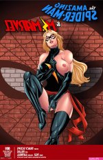 The Amazing Spiderman Ms. Marvel porn comic