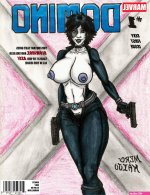 Marvels Domino Porn Comic Cover by MercKaiju on Newgrounds