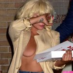 Lady Gagas Entire Boob Pops Out During Epic Wardrobe Malfunction
