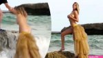 Your Imaginary Girlfriend Kate Upton Got Swept Off A Rock Topless And It Was All Caught On Camera