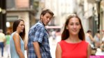 The Distracted Boyfriend Meme Just Took Place in Real Life Teen Vogue