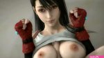 Final Fantasy Tifa Lockhart 1boy 3d