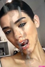 Big cumtribute on Dixie DAmelio 1