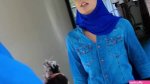 Young religious muslim girl gets double penetrated