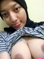 hijab toket gede bugil