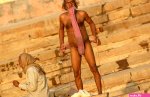 bathing in the Holy Ganga river at Varanasi India
