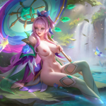 Mobile Legends : Kagura Jade Blossom Skin Nude by KiluGirl on DeviantArt