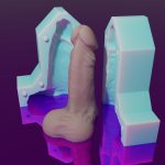 Mold dildo STL File for 3D printingCults
