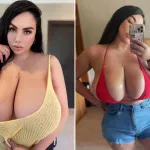 I have natural 34KK boobs
