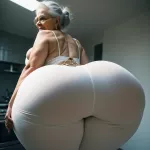old woman over 60 big ass