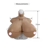 Z cup Breast Forms Fake Boobs For Transgender Crossdresser Cosplay Sup