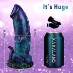 Thick Dildo Adult Sex Toy Monster Dildo 8.9in Long Giant Silicone G spot Dildos with