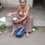 Destitute Desires: Unflinching XXX Gallery of a Naked Indian Female Beggar on Public Streets