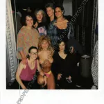 Nina Hartley One of a Kind Polaroid Photo 1990s Nude with Group of Fri