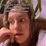 Toddler accidentally shows mom in shower live on Instagram