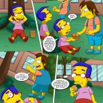 Lisa Simpson fucking with Milhouse Issue 1