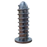 Stainless Steel Corkscrew Dildo