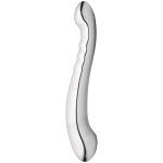 Sinful Ribbed Steel Dildo