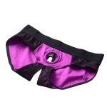 Purple Lace Strapon Harness For Lesbian Strap-On Wearable Pants Erotic Underwear