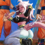 android 21majinmajin android 21son gohanson goku Big Ass Hentai