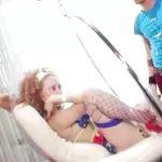 Using Huge Sex Toys Helps the Raunchy Redhead and Blonde Prepare for the Anal Foursome