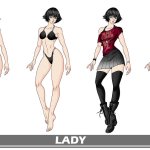 Lady DMC Naked by BilNSFW on DeviantArt