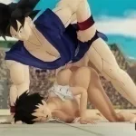 Goku Fucks Videls Ass at the Tournament: Hentai Porn