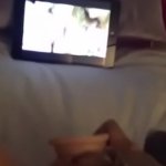 Hot Milf masturbating while watching porn and talking dirty