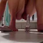 In sella al mio dildo