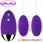 Aanbieding: Man Nuo Double Egg Vibrator Vagina Anal 2 Point Stimulation Sex Toys For Women Couples Product Vibrating Ball