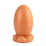 TaRisss Dragon Egg 4th Generation Anal Plug Anal Expansion G Spot Stimulation Egg Shape with Suction Cup Liquid Silicone