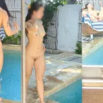 Watching Asian Step Sister Swimming Naked: Japanese Amateur Porn