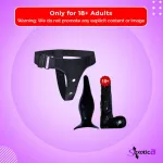 Strap-on Dildo With Anal Butt Plug India delhi kolkata chennai Mumbai