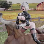 2B Fucked By Horse