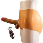 Afstandsbediening Duwende Strapon Dildo