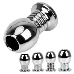 Stainless Steel Hollow Tunnel Plugs