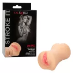 Hella Raw Stroke It Dual Entry Pussy Ass Ivory