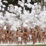 Hastings Residents Go Naked For US Photographer Spencer Tunick