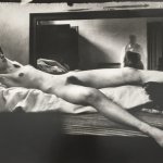 Portrait of a naked woman with Breitner in the mirror ca. 1890