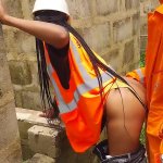 Female site Engineer got fucked by a big cock worker